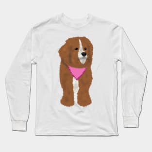 Brown dog Long Sleeve T-Shirt